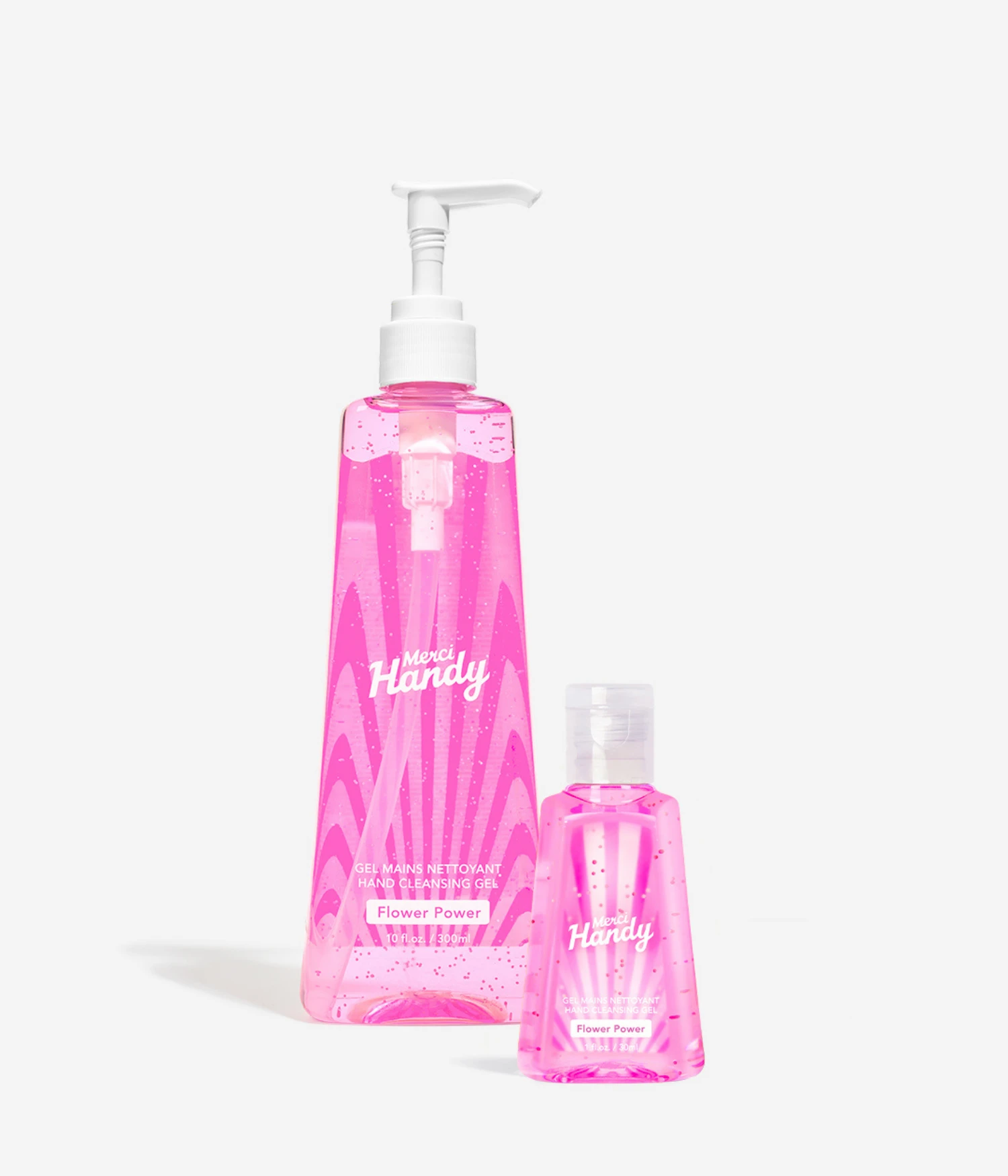 Duo Gels Mains Nettoyants Flower Power 1 Duo Gels Mains Nettoyants Flower Power