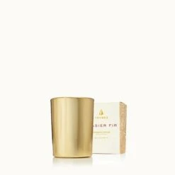 Thymes® Frasier Fir Gold Votive Candle