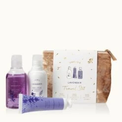 Thymes® Lavender Travel Set With Beauty Bag